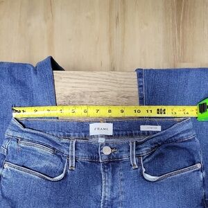 Frame Denim Women's Le High Flare Indigo Jeans Size 29